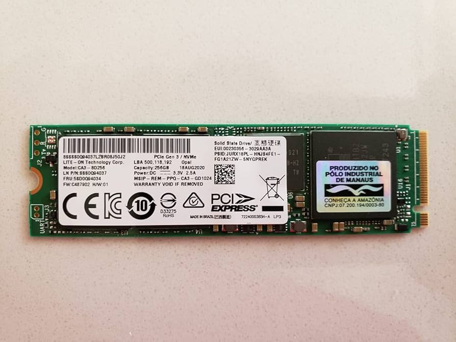 SSD 256GB M.2