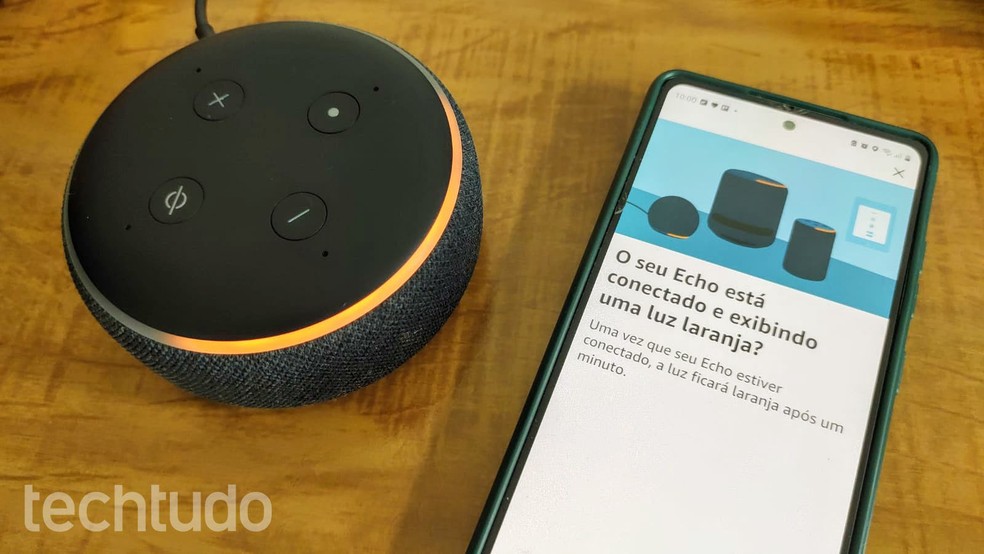 como resolver luz amarela alexa