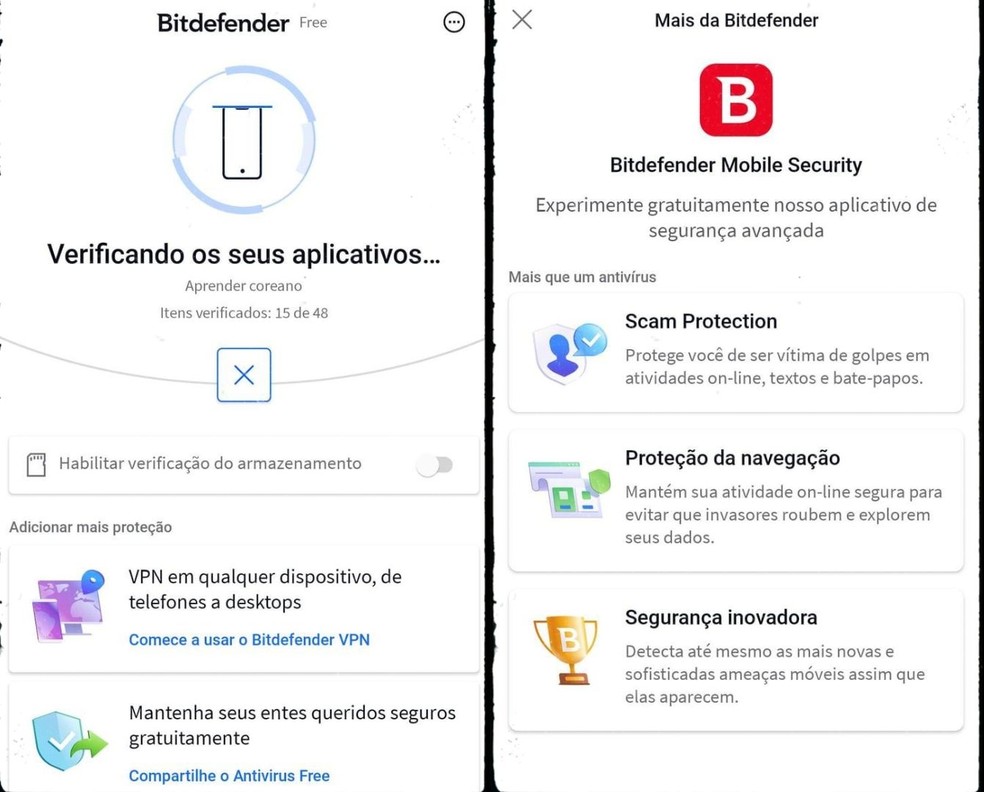 erros comuns ao instalar antivírus no android