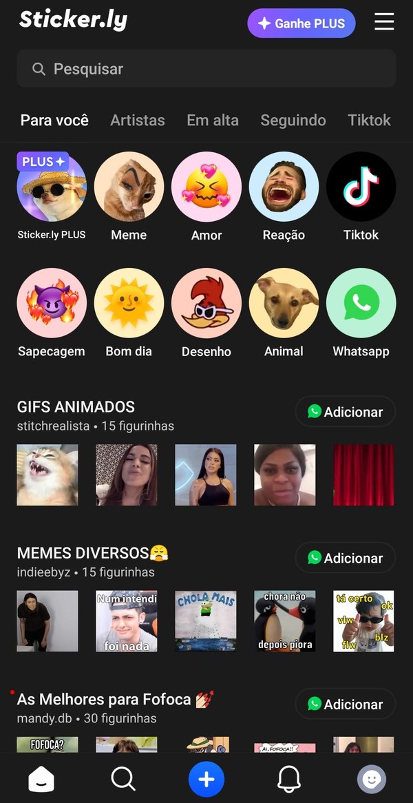 app para criar stickers whatsapp