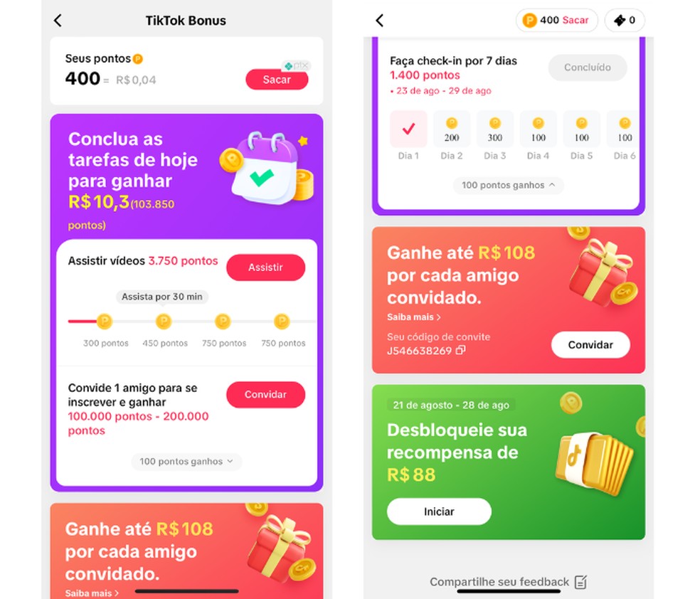 comparativo: apps de cashback vs. apps de tarefas
