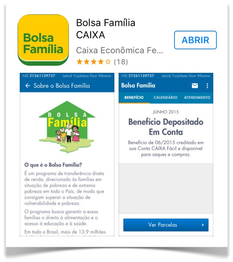erros comuns ao usar o app bolsa família