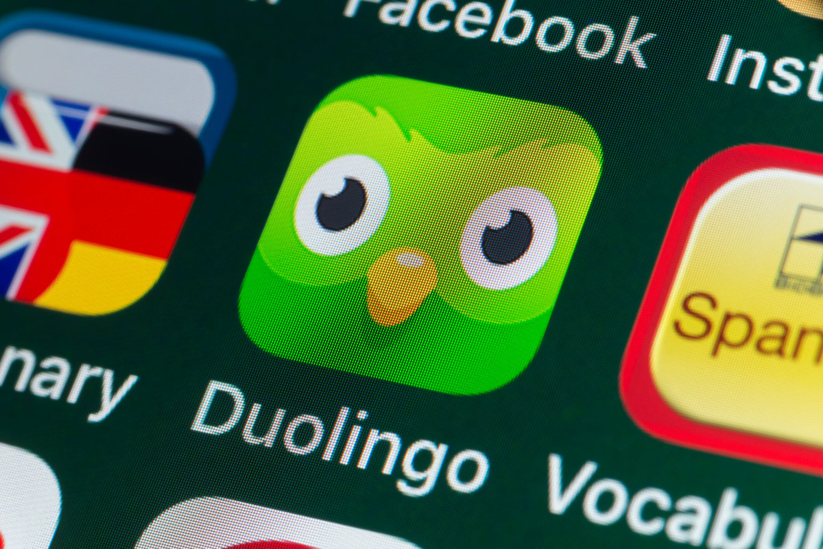 melhor app para aprender inglês