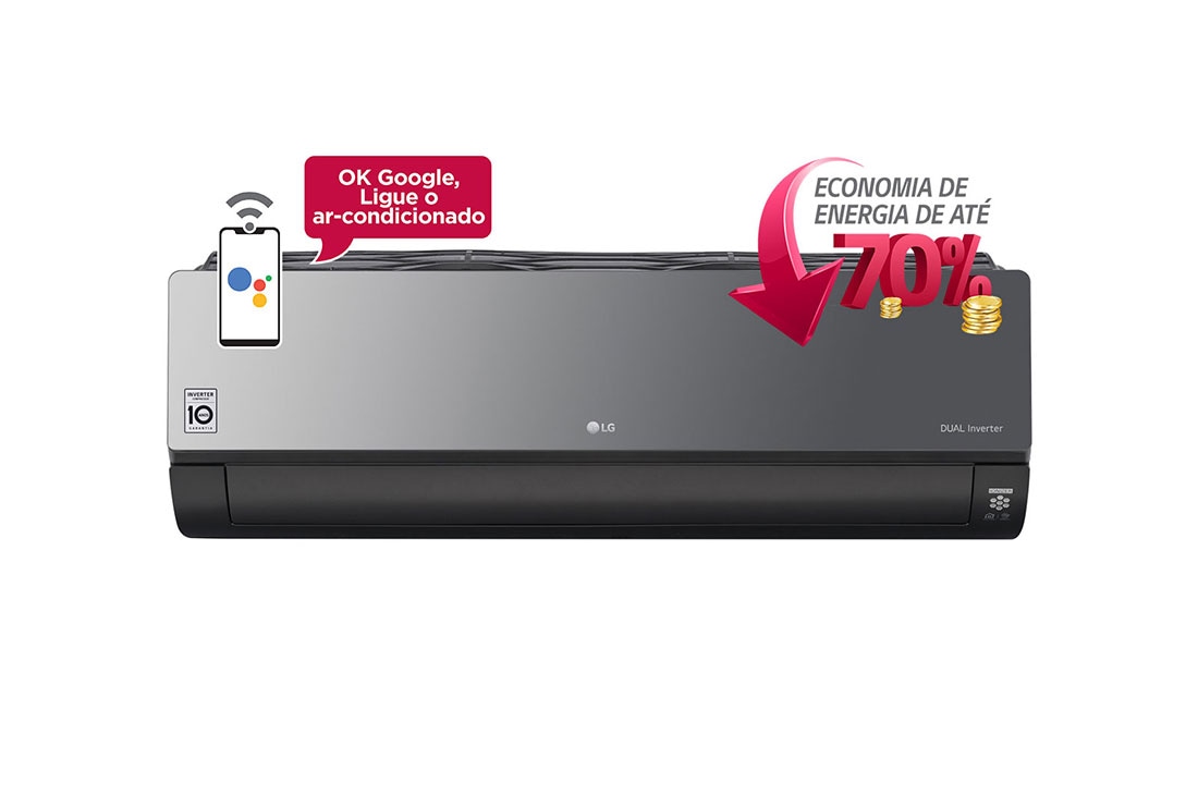 Ar condicionado LG 24000 BTUs Quente/Frio