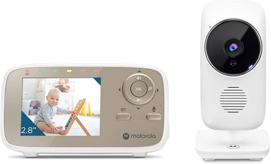 Babá eletrônica Motorola com monitor