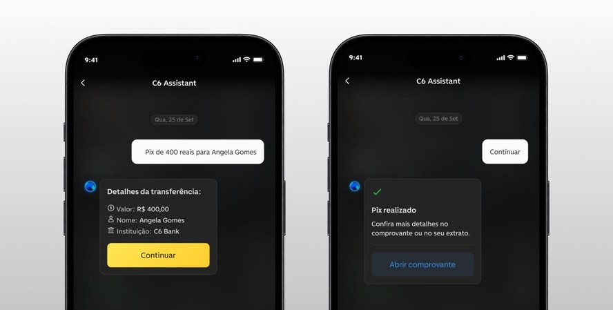 melhores funcionalidades do app c6 bank