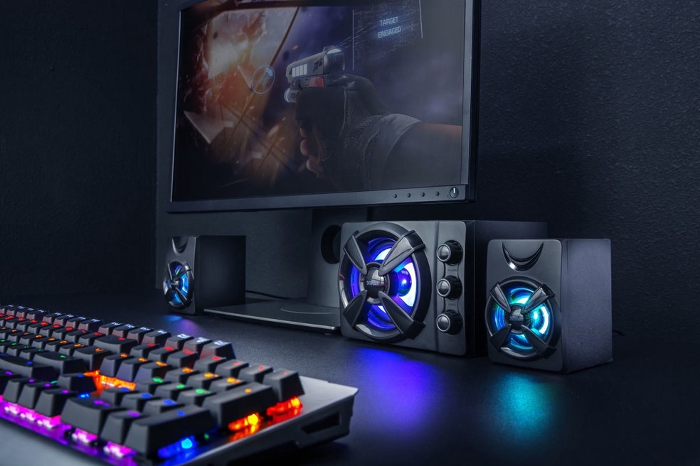 caixa de som gamer
