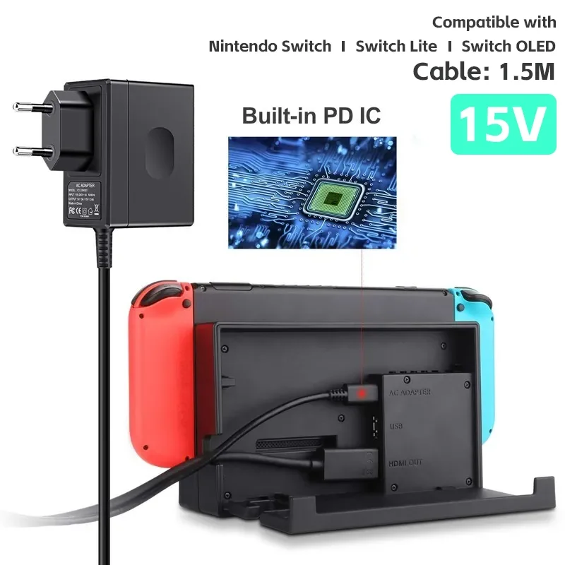 melhores carregadores nintendo switch 2024