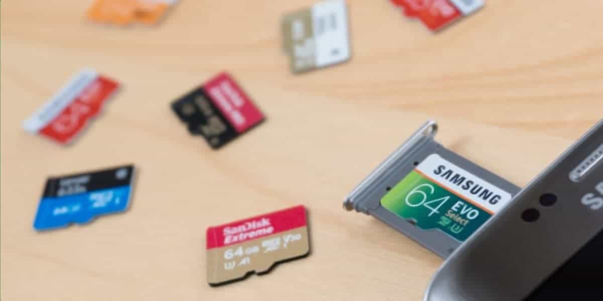cartão de memória para celular