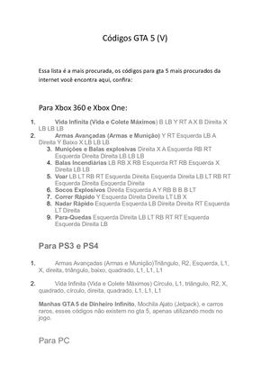 GTA V Xbox 360 cheat codes rare vehicles