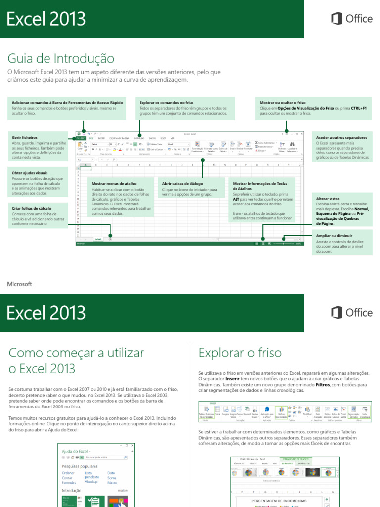 atalhos de teclado excel