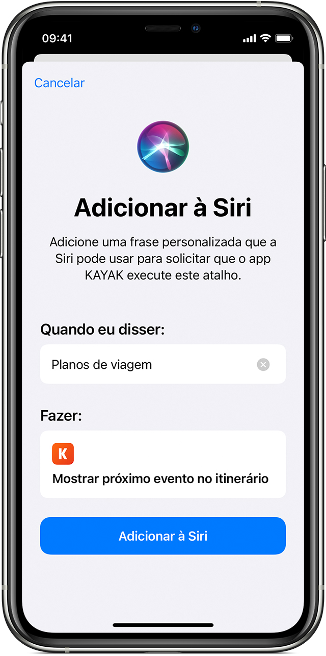 melhores frases para ativar a siri