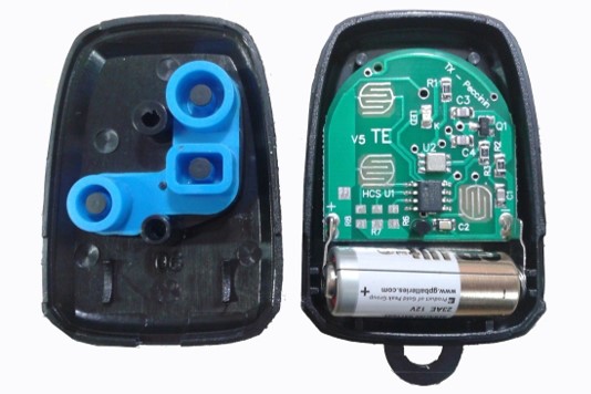como configurar controle de portão eletrônico