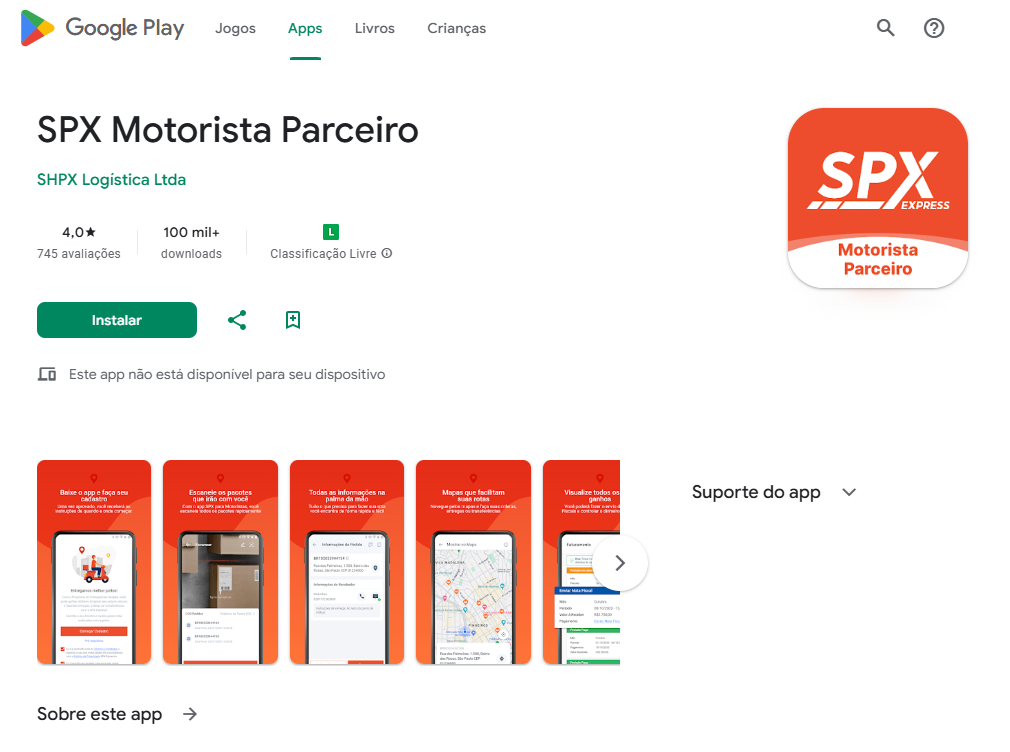 como me cadastrar para ser entregador da shopee