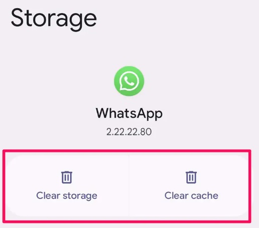 limpar cache whatsapp vs limpar dados whatsapp
