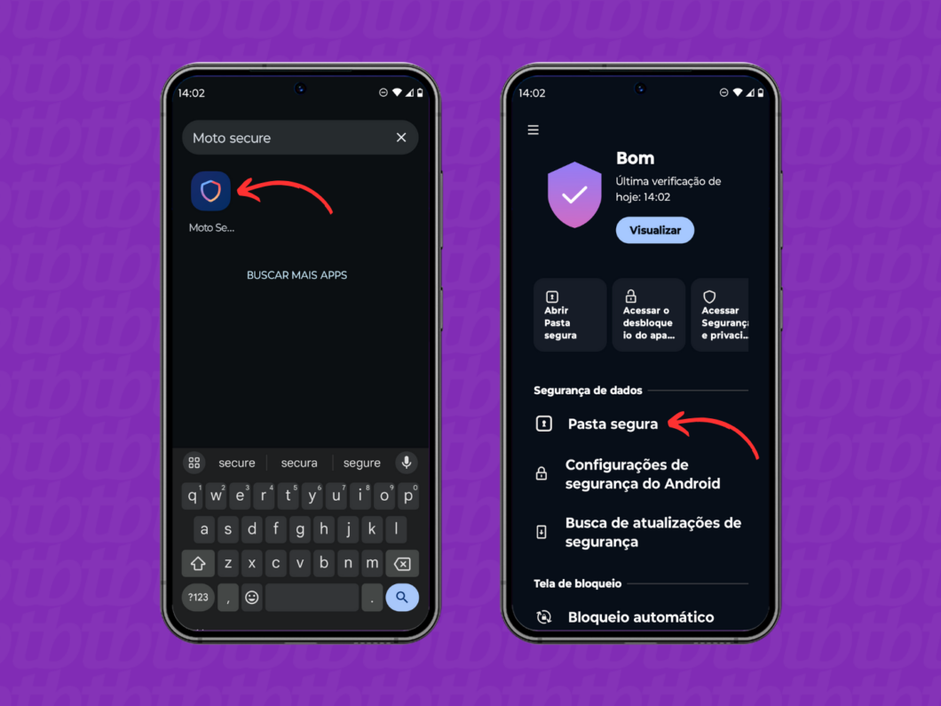erro ao ocultar aplicativo no celular