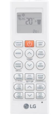 controle de ar condicionado lg