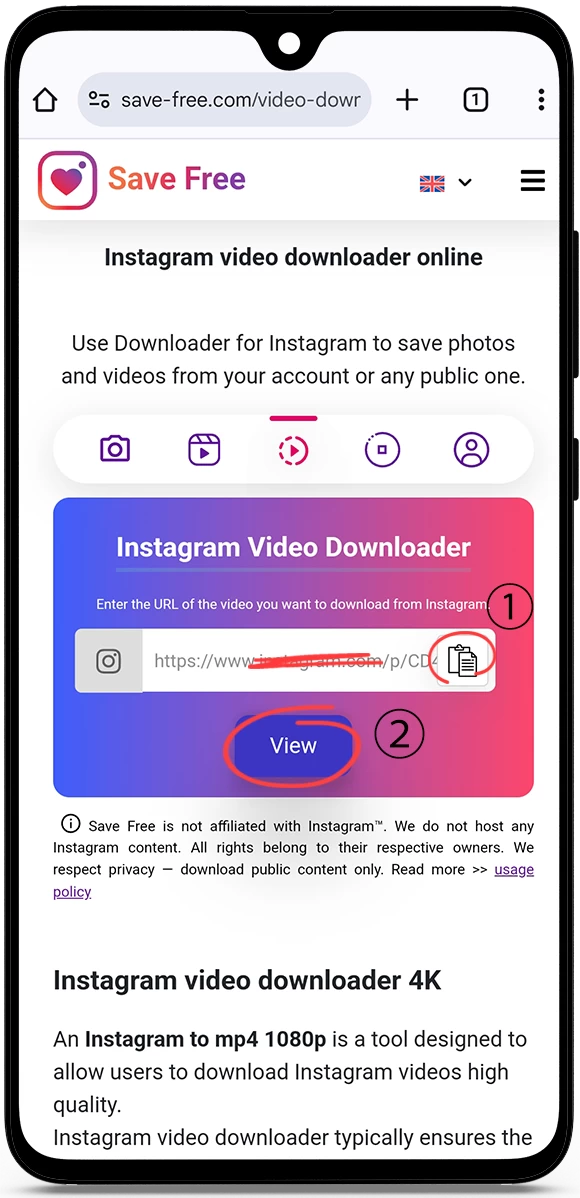 baixar vídeo instagram mp4