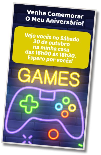 convite digital animado grátis