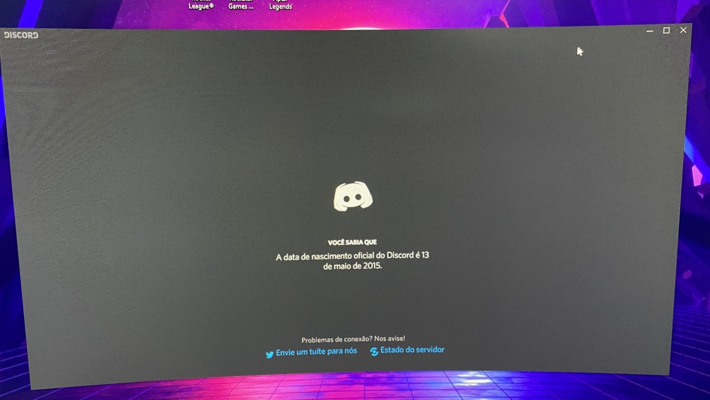 Discord travando