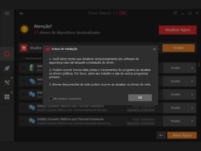erros comuns ao usar driver booster