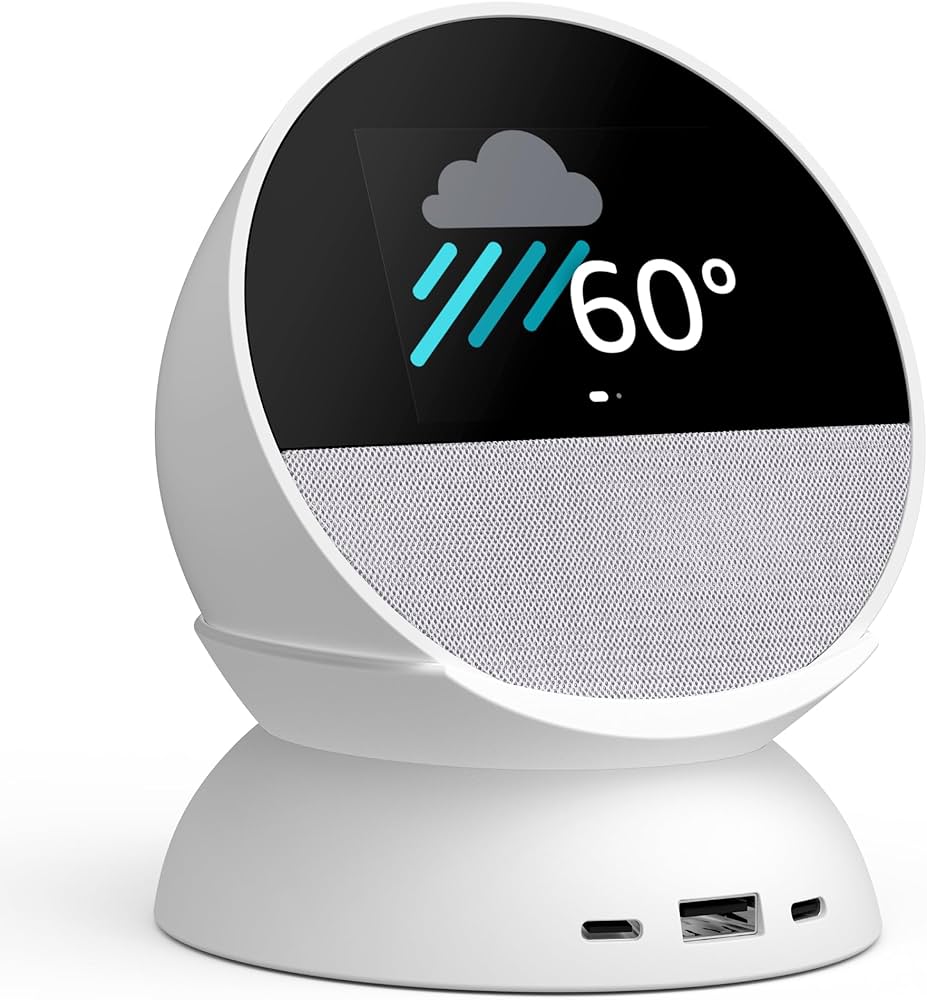 Despertador Alexa com tela