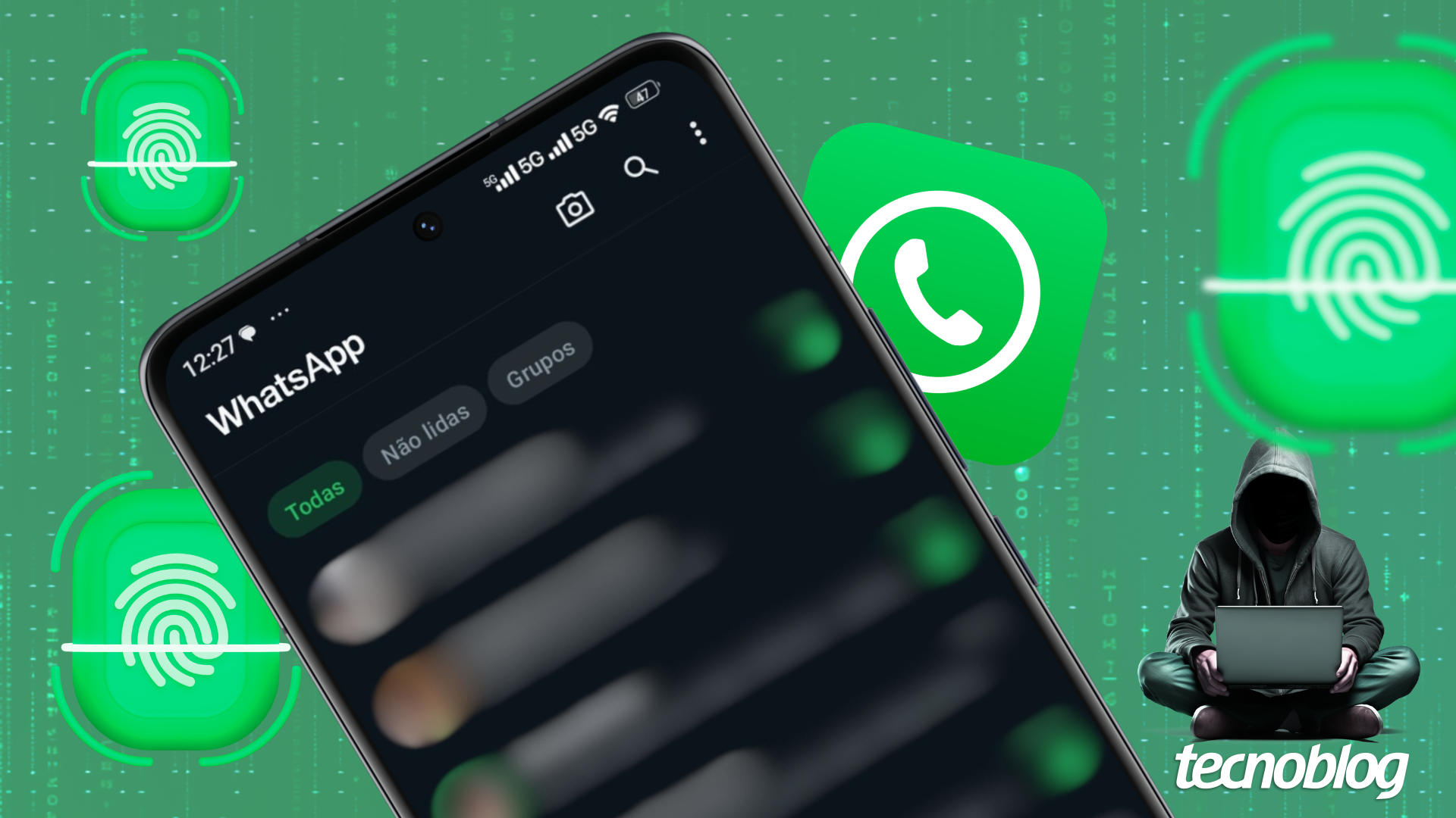 sinais de espionagem no celular