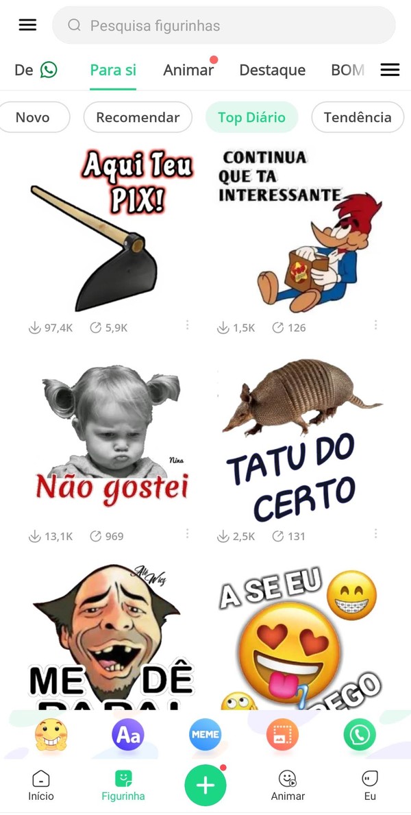 fazer figurinha para whatsapp