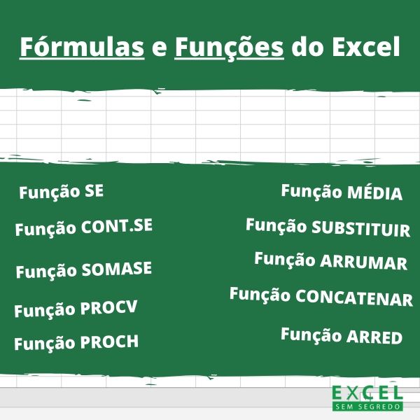 funções de pesquisa excel