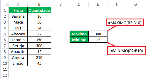 funções de texto excel