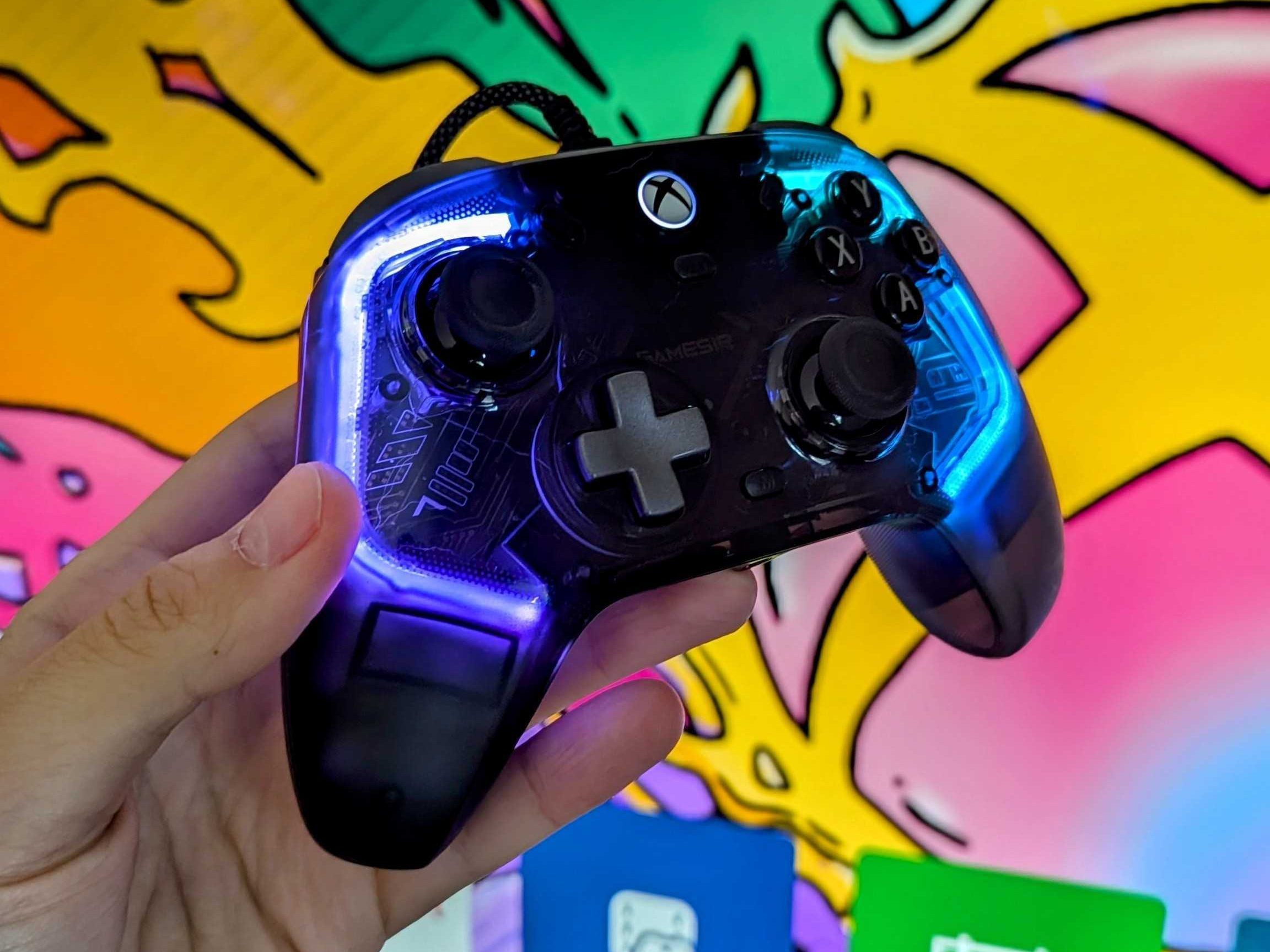 erro ao conectar controle gamesir no xbox series x