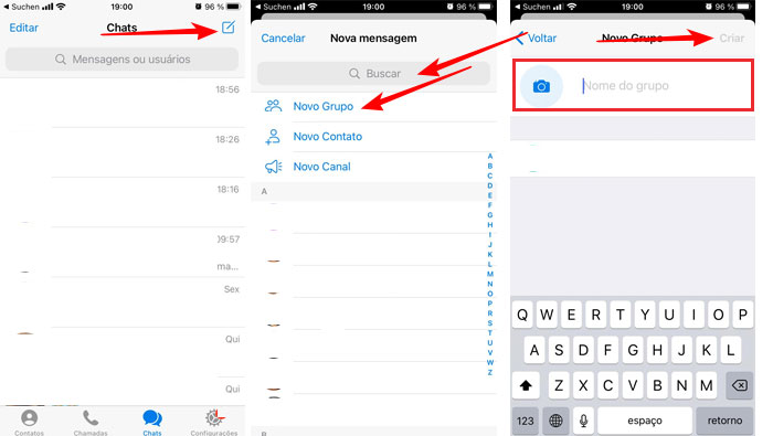 erros comuns ao criar grupo no telegram
