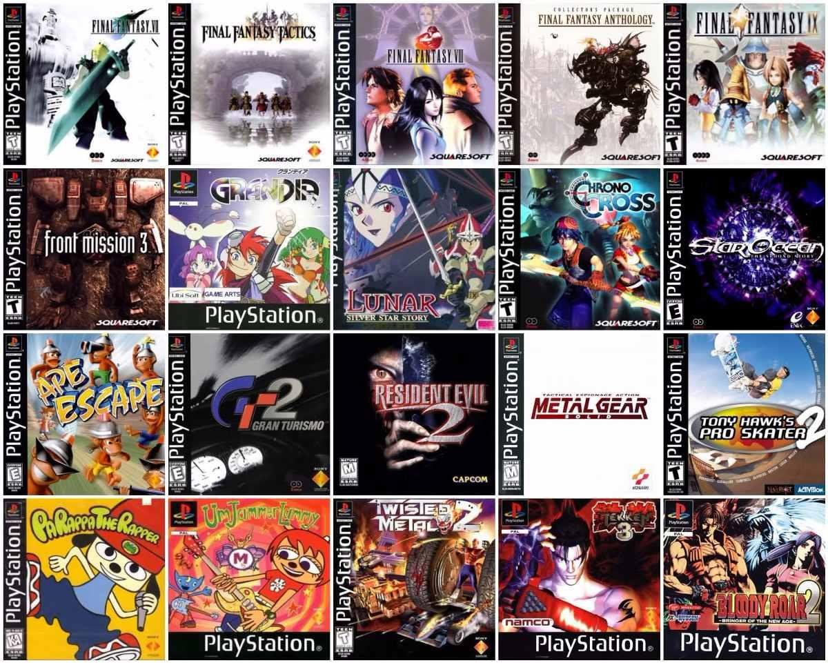jogos de PS1 para emular