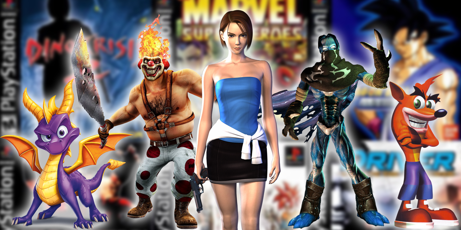jogos 3D PS1