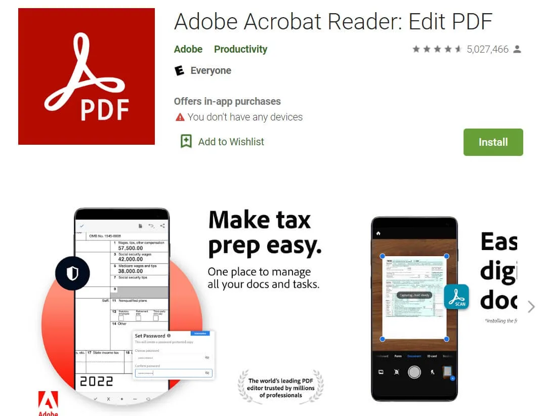 melhor leitor de pdf para android sem anúncios