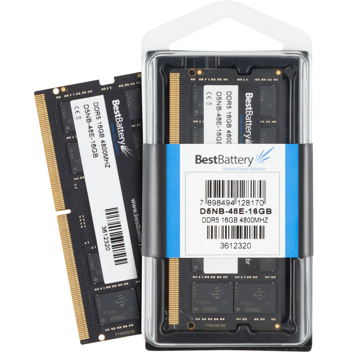 memória RAM DDR5 16GB 4800MHz