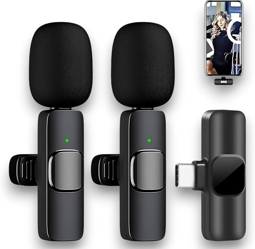 melhores microfones lapela sem fio para criadores de conteúdo