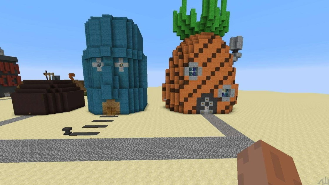 melhores construções minecraft pocket edition
