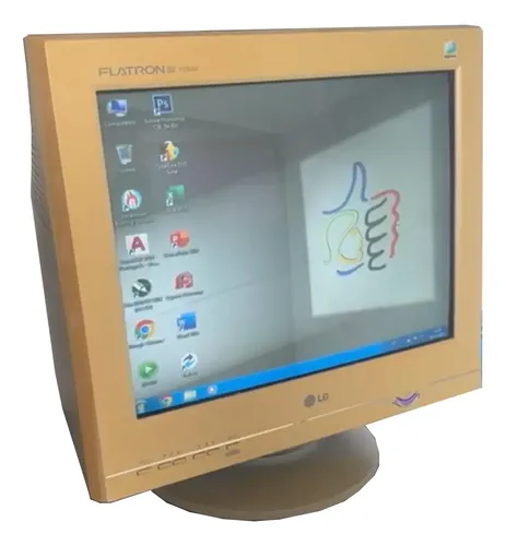 monitor crt gamer