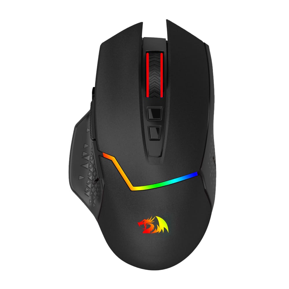 mouse gamer sem fio com base carregadora
