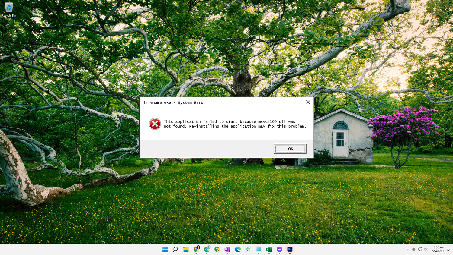 como resolver erro msvcr100 dll em jogos