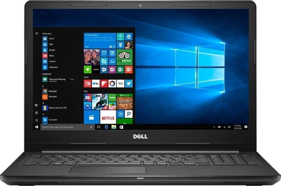 Notebook Dell i5 8GB RAM 256GB SSD novo