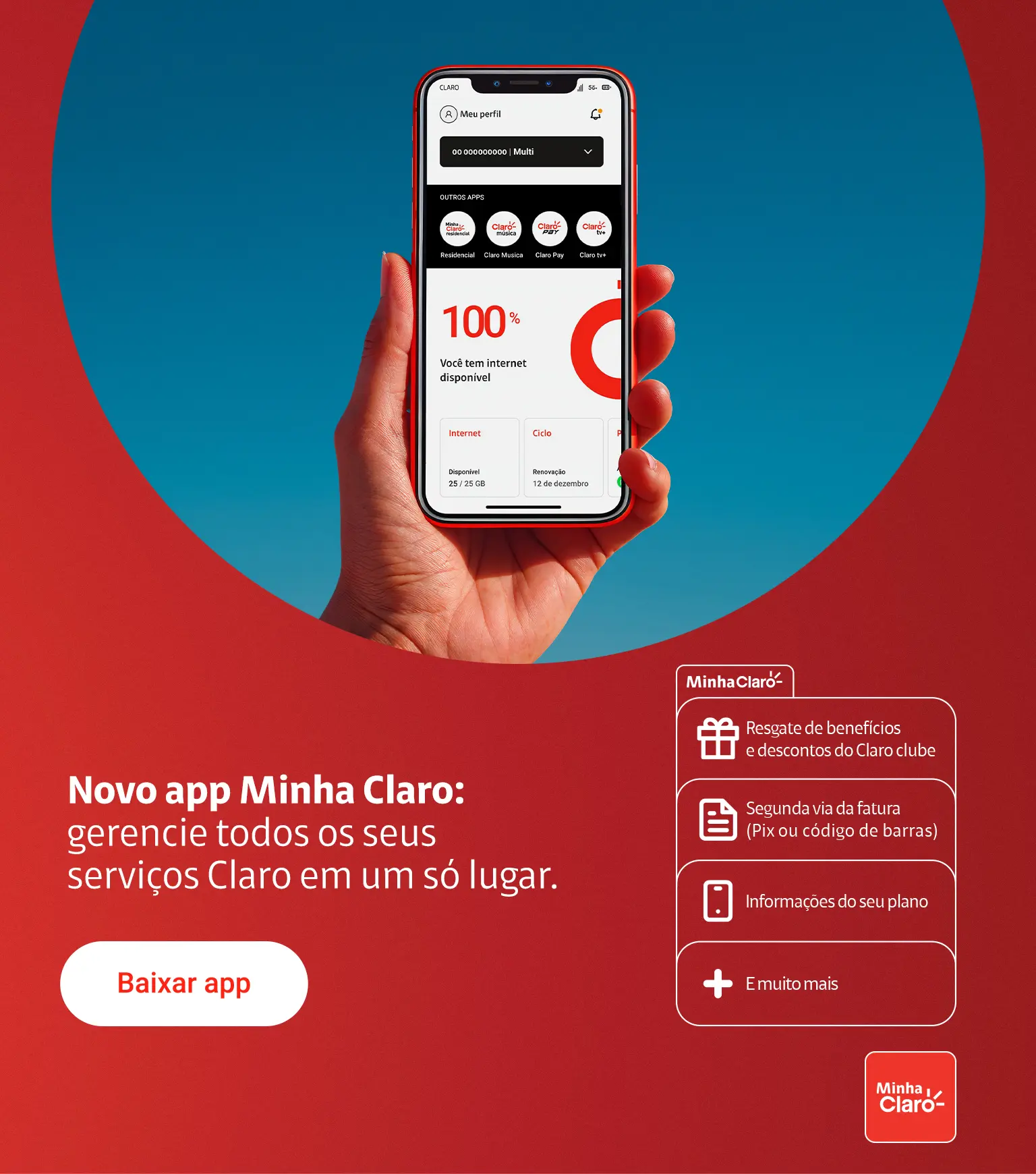 numero da claro net