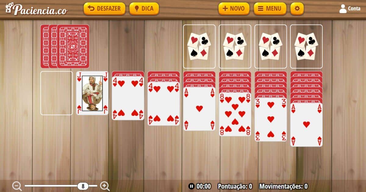 jogos de paciência grátis