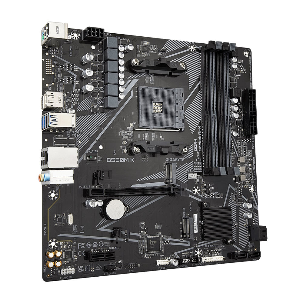 placa mãe am4 b550