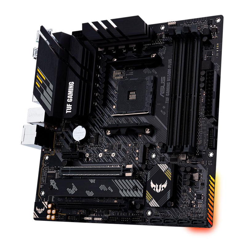 Placa mãe AM4 Asus TUF Gaming B550M-Plus