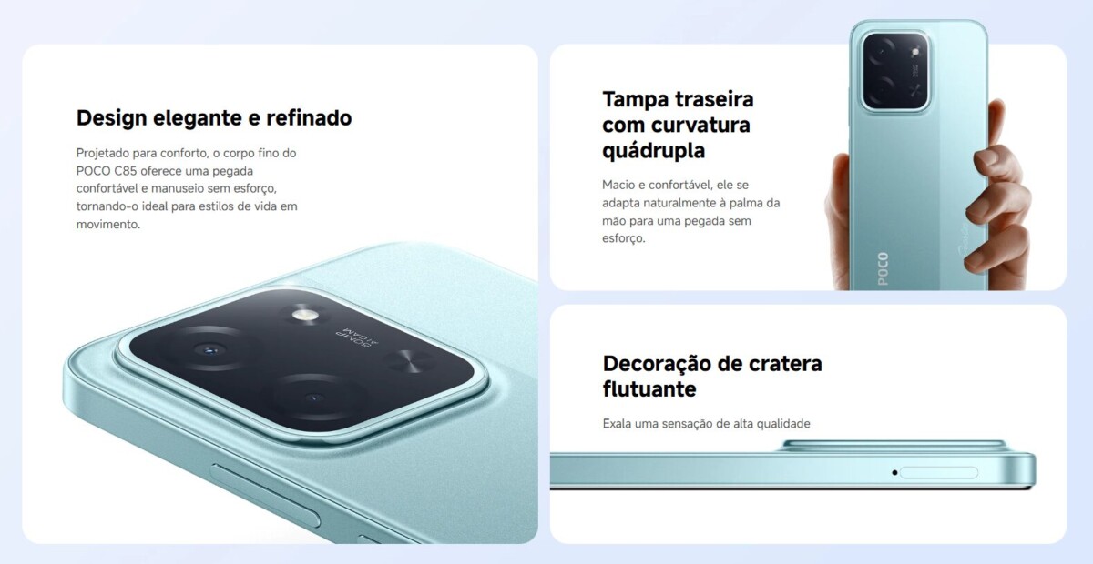 poco c85 ficha técnica