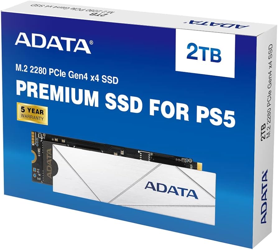 Console PS5 com 2TB de armazenamento