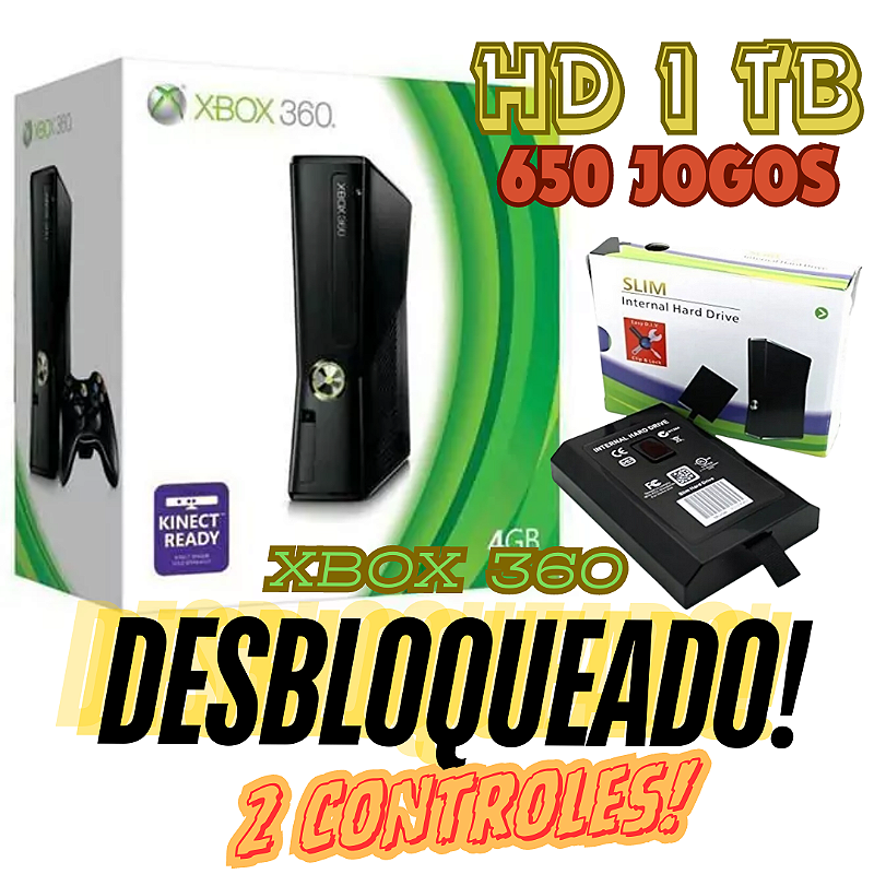 Xbox 360 Super Slim (versão mais recente)