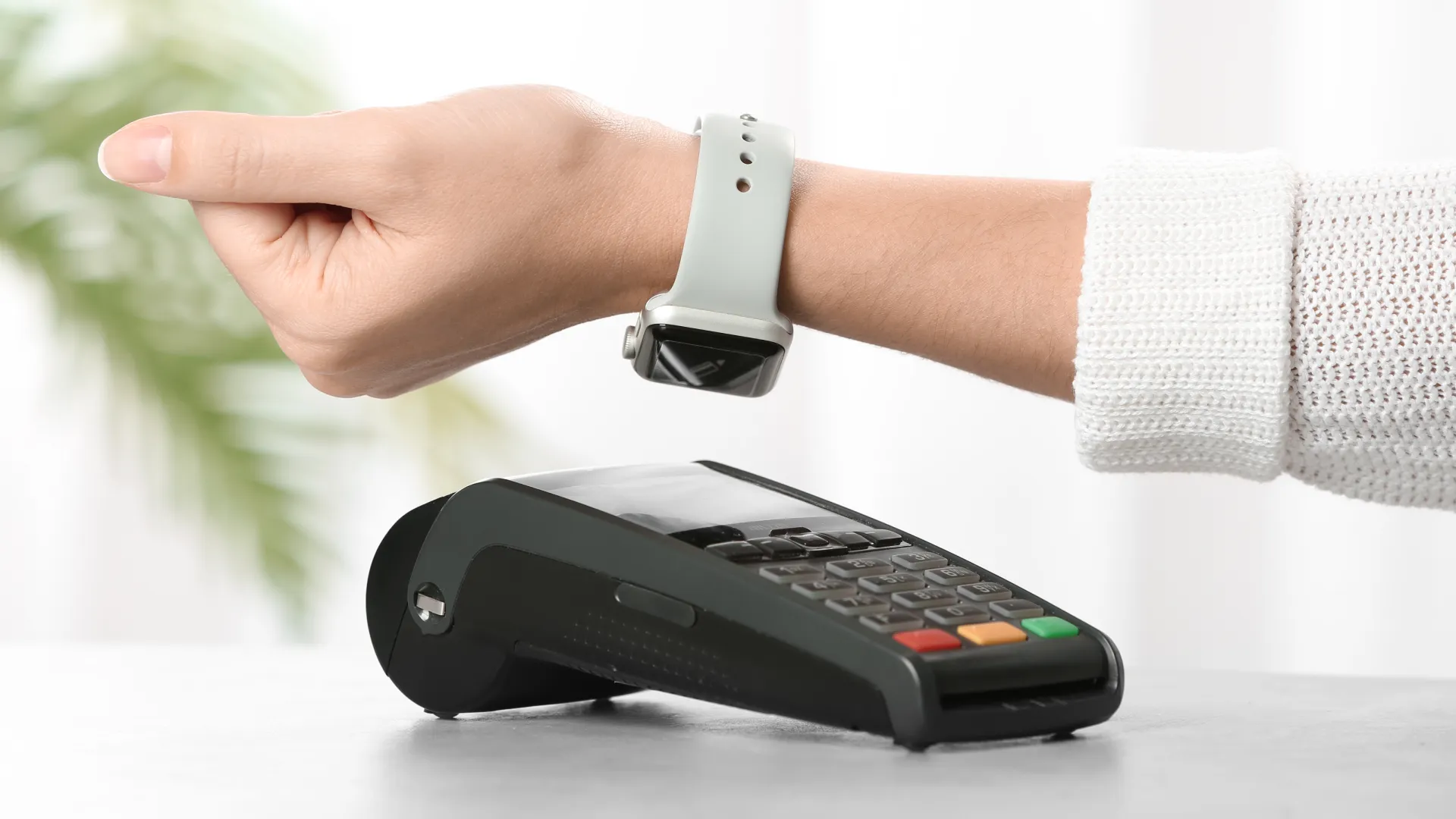 Relógio com NFC para comprar